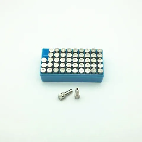 50-Pack Stainless Steel Fog Misting Nozzles with Connectors