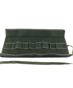 10-pocket canvas garden tool storage bag