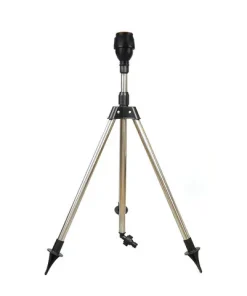 360-degree rotating garden sprinkler with tripod