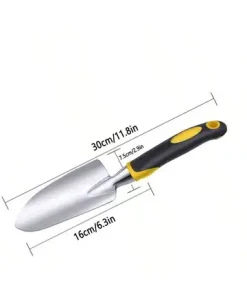 stainless steel gardening shovel