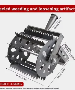 heavy-duty weeder and soil loosening tool