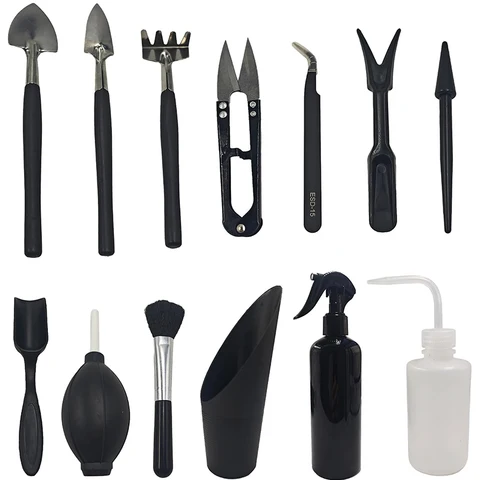 13-piece succulent transplanting tool set