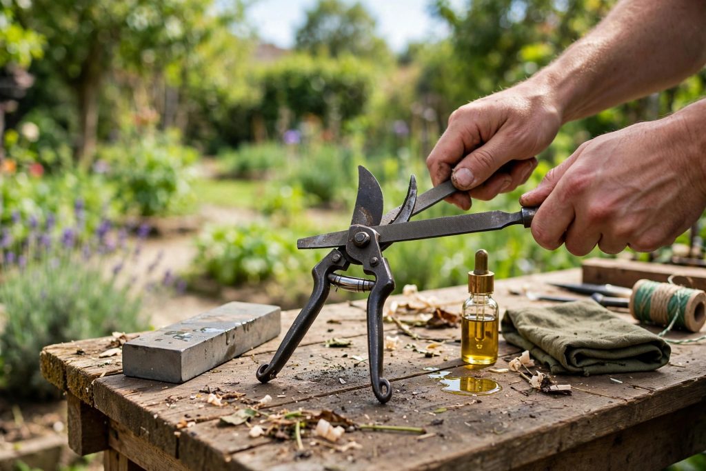 How to Sharpen Garden Tools at Home: A Beginner-Friendly Guide