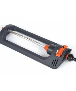 18-Inch Oscillating Lawn Sprinkler with 19 Jets, Adjustable Coverage
